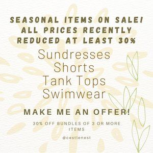 30% off bundles of 3 or more items